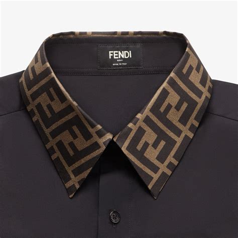 fendi shirt men's cheap|fendi denim shirt.